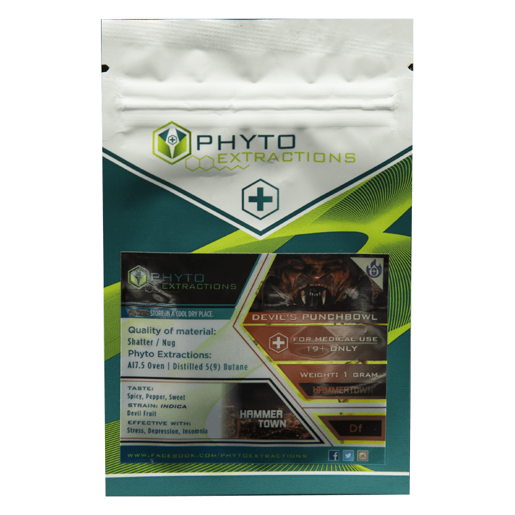 Phyto – Devil’s Punchbowl – 1g or 7g | BC Weed Edible Canada