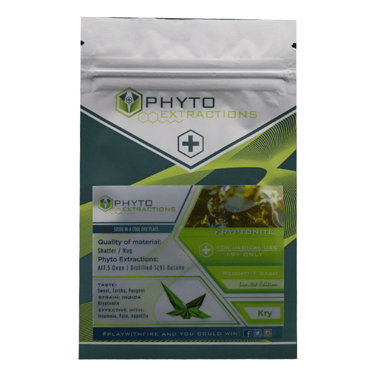 Phyto – Kryptonite – 1g or 7g | BC Weed Edible Canada