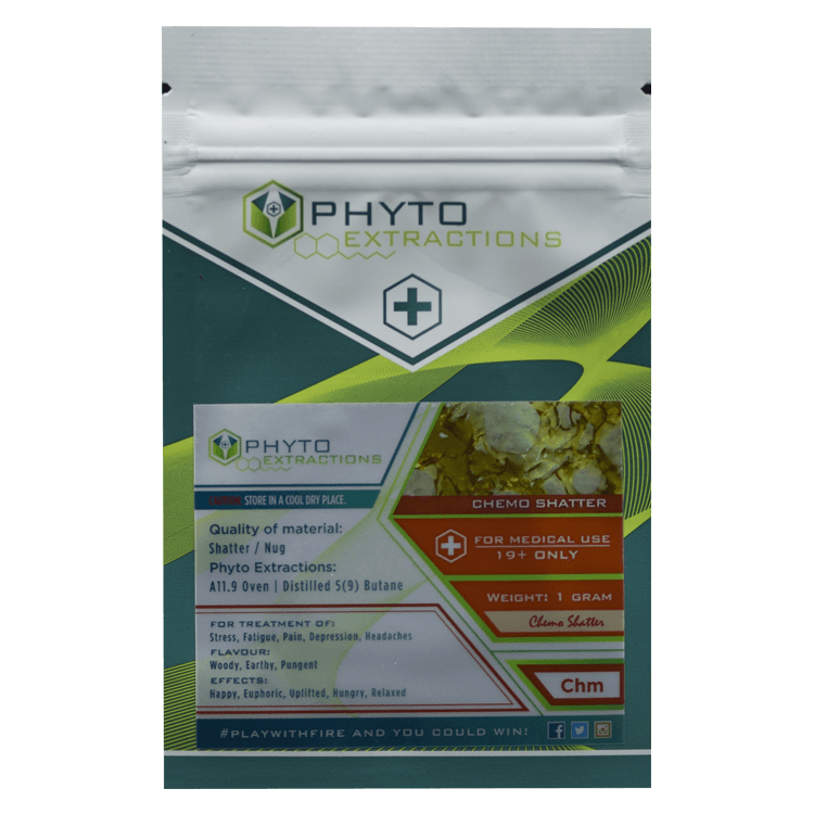 Phyto – Chemo Shatter – 1g or 7g | BC Weed Edible Canada