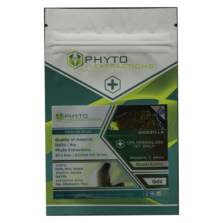 Phyto – Godzilla – 1g or 7g | BC Weed Edible Canada