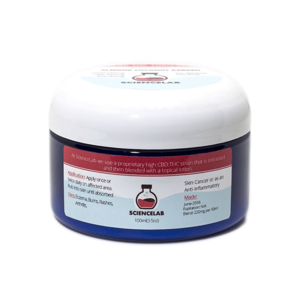 Sciencelab – 1:1 Topical – Almond Coconut Garden – 290mg | BC Weed Edible Canada