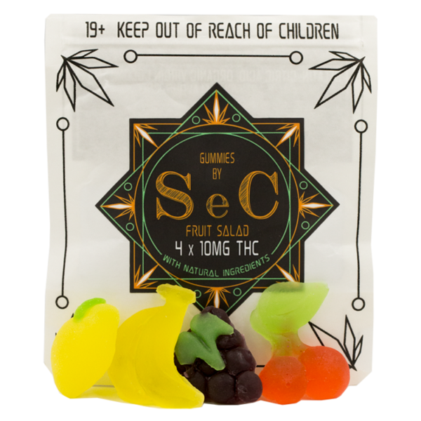 SEC – Fruit Salad – 40mg THC | BC Weed Edible Canada