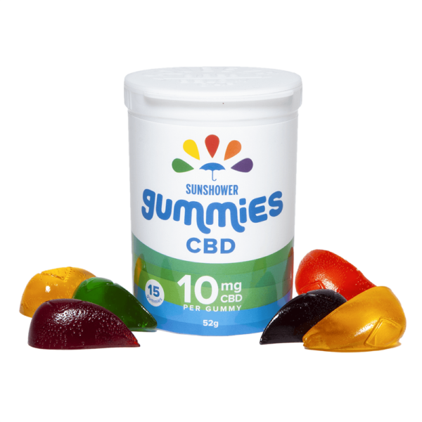 Baked Edibles – Sunshower Gummies CBD – 10mg | BC Weed Edible Canada