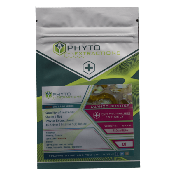 Phyto – Django Shatter | BC Weed Edible Canada
