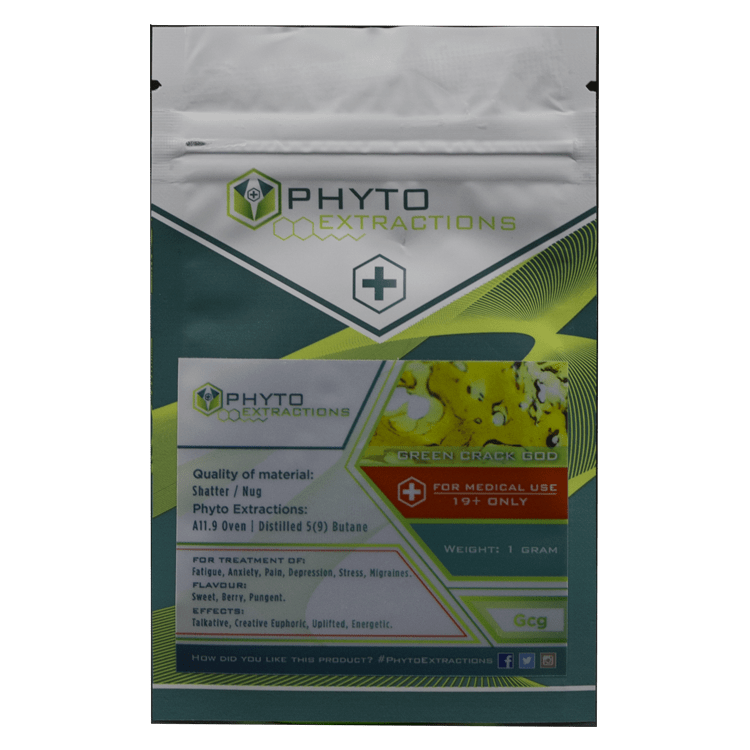 Phyto – Green Crack God | BC Weed Edible Canada