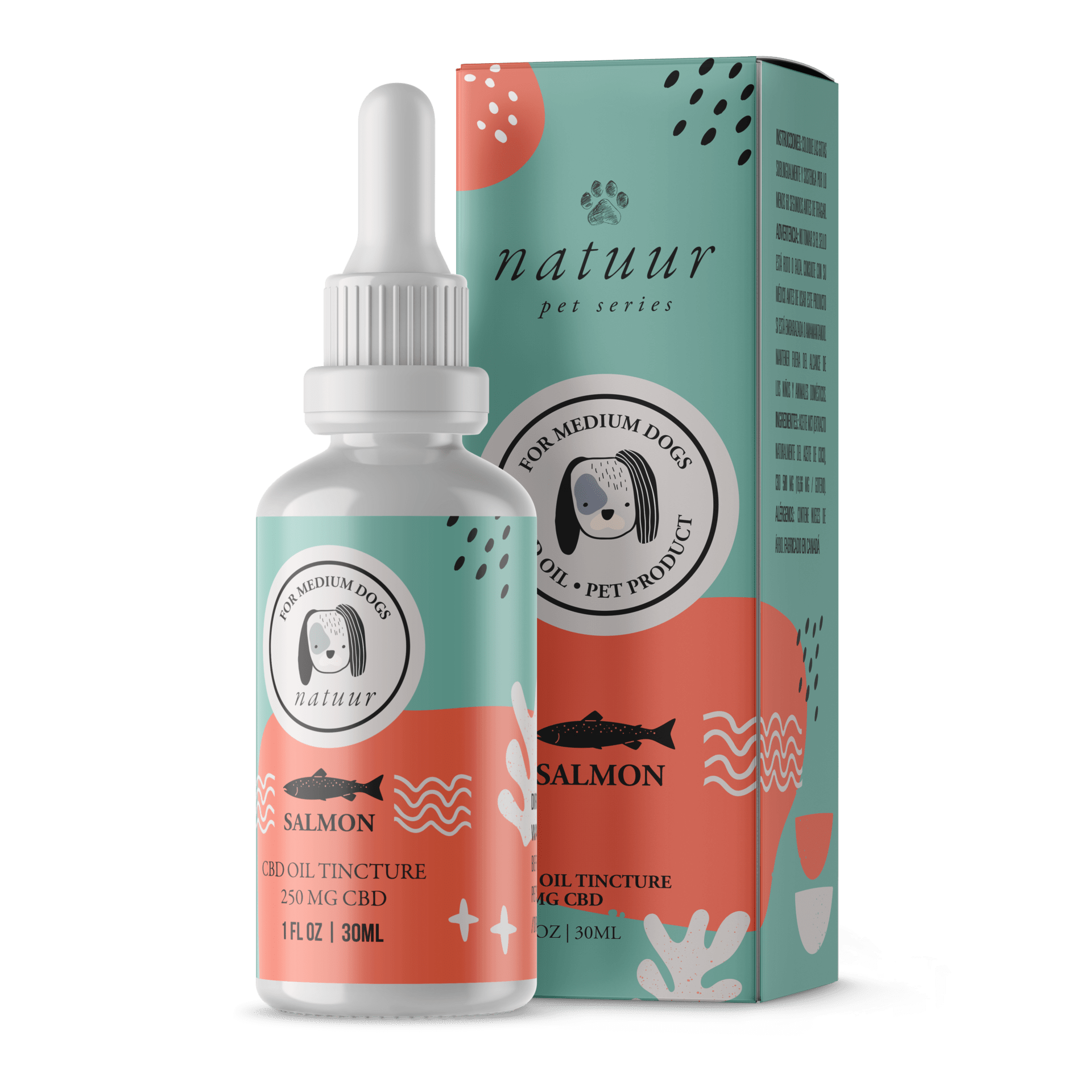 Natuur – Pet Series – CBD Oil For Small Dogs – Bacon Flavour – 125mg | BC Weed Edible Canada