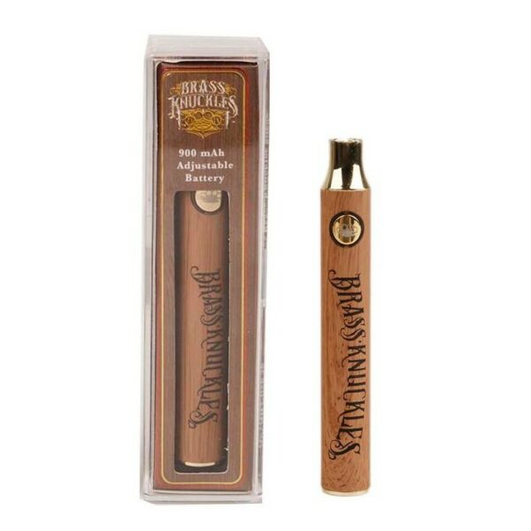 Brass Knuckles – 900mAh Vape Battery (510 thread) | BC Weed Edible Canada