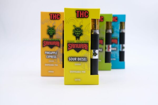 Green Samurai – Disposable Vapes – Sativa – 1ml | BC Weed Edible Canada