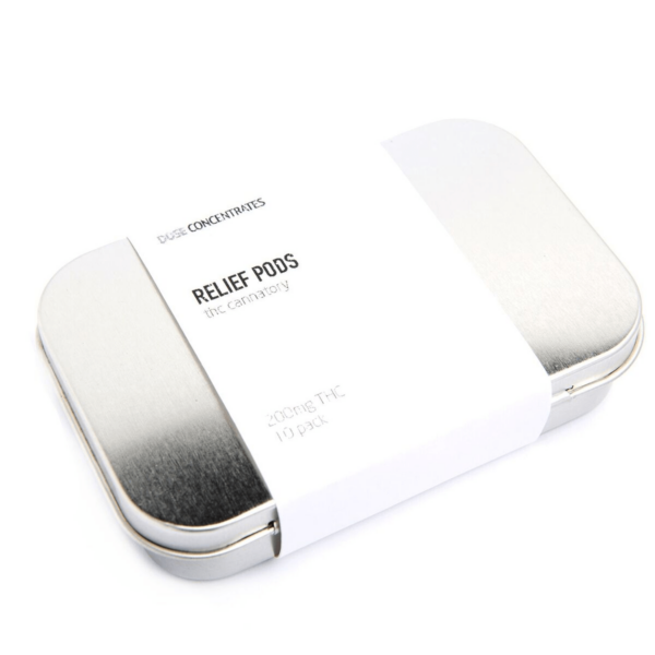 Dose Concentrates 200mg THC Relief Pods – 10 pods/pack | BC Weed Edible Canada